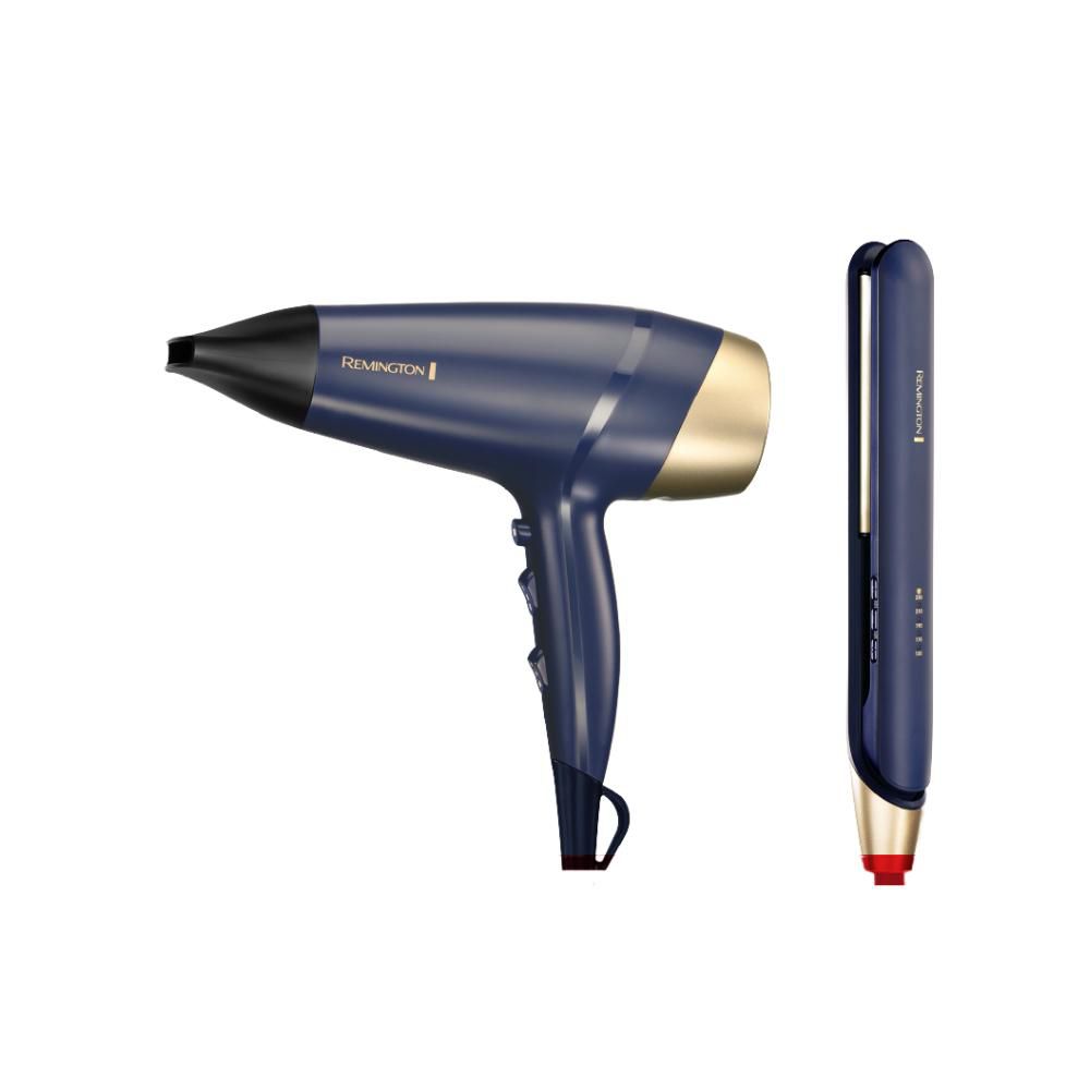 Plancha Alisadora + Secador Safiro REMINGTON DS5805GP