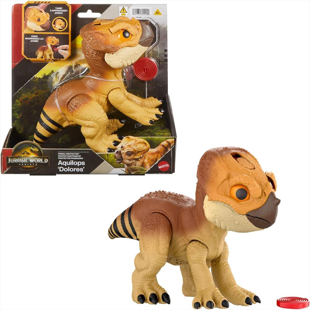 Dinosaurio Jurassic World Rebirth Aquilops Dolores Sonidos img #1