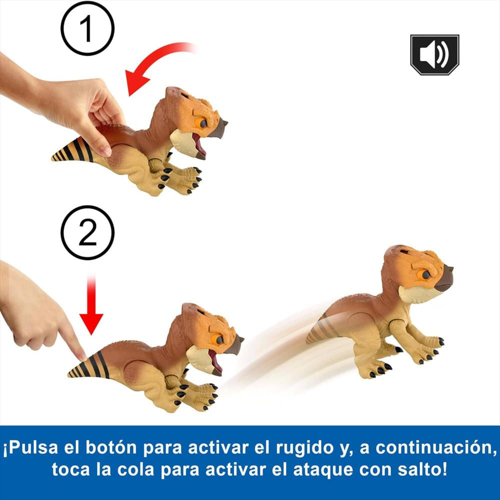 Dinosaurio Jurassic World Rebirth Aquilops Dolores Sonidos img #3