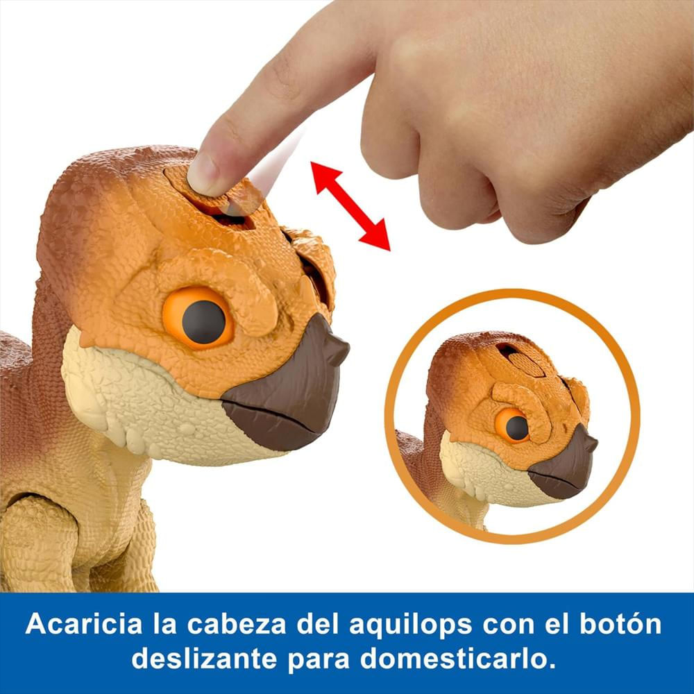 Dinosaurio Jurassic World Rebirth Aquilops Dolores Sonidos img #4