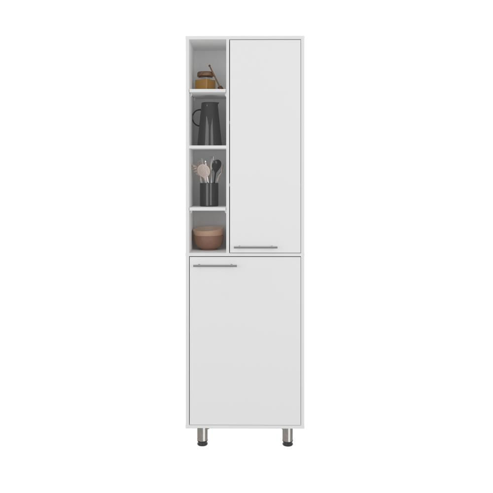 Alacena Burton, Kronos Blanco, Con Amplios Espacios Para Almacenamientos Zf img #1