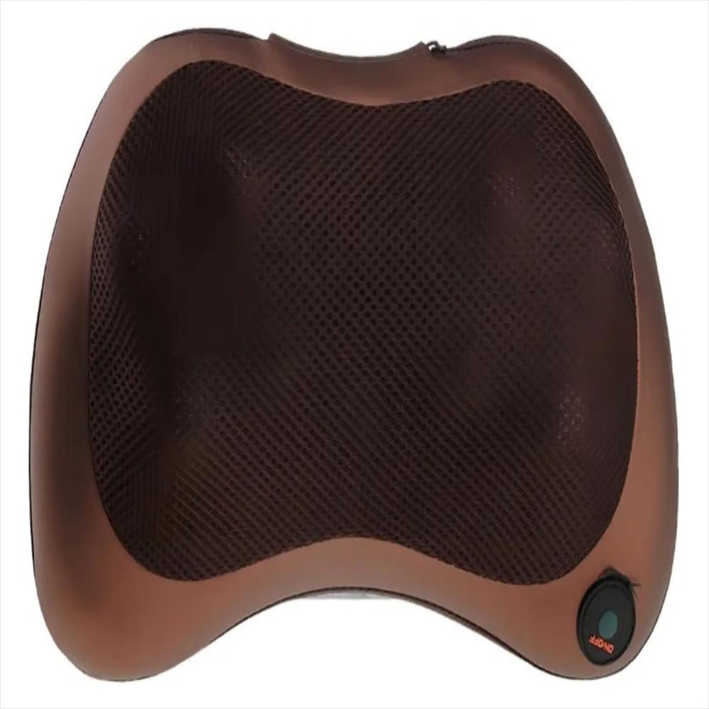 Almohada Masajeador Cuello Cervical Cojin Infrarojo Lucesled Color Rojo img #2