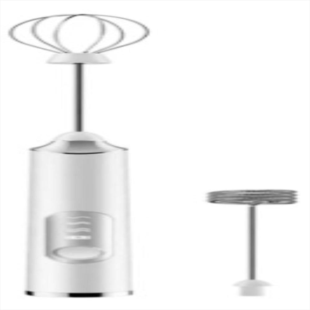 Espumador Batidor Deleche Eléctrico Recargable Con Carga Usb Color Blanco 0 img #3
