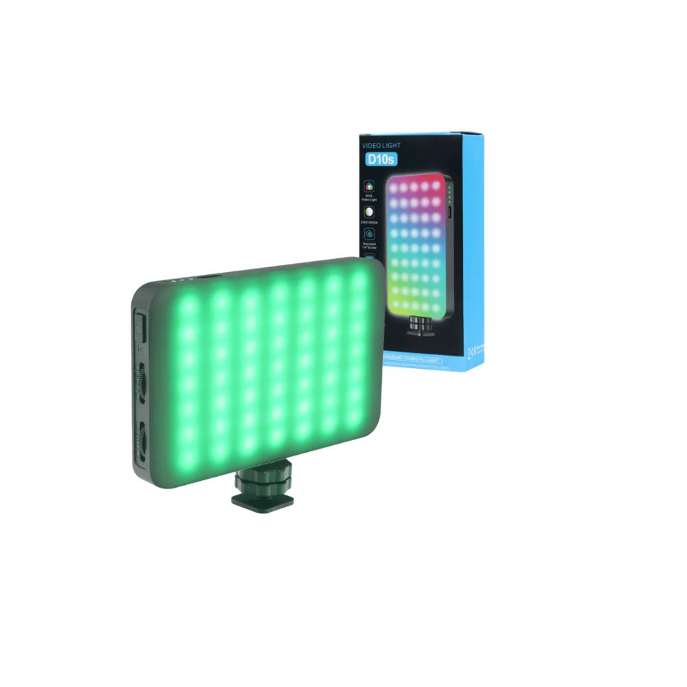 Panel Led Recargable 6W Rgb Selfie Jaltech Jald10s img #1
