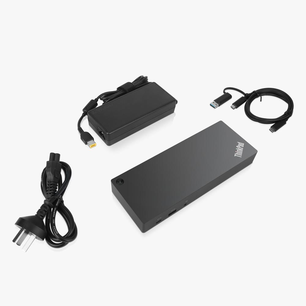 Dock Híbrido Thinkpad Usb C Con Usb A (Enchufe Estándar Americano Tipo B) img #3