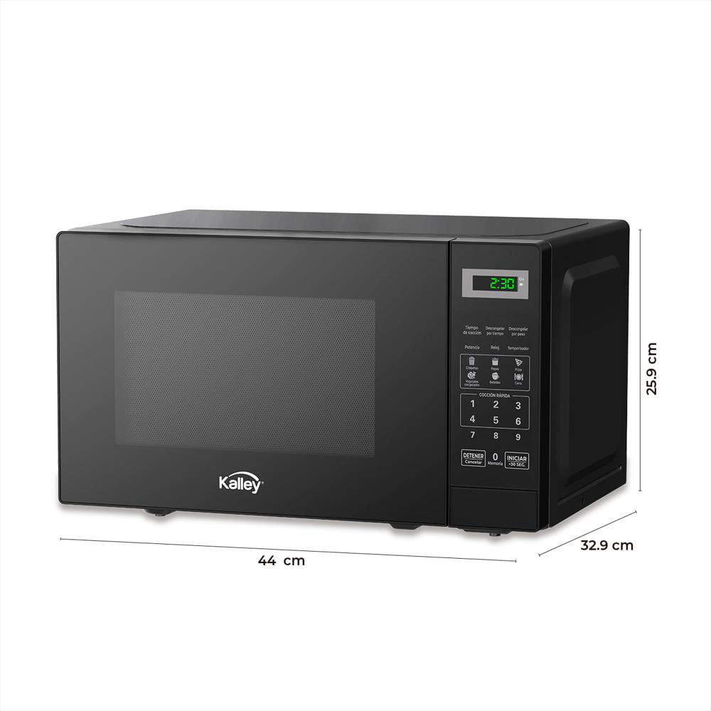 Horno Microondas Kalley 0.7 Pies K Mwb07bng Negro img #2
