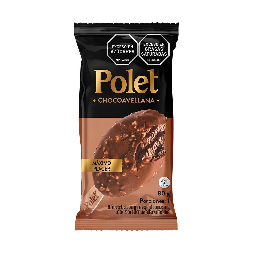 Paleta POLET choco avellana (80  gr)
