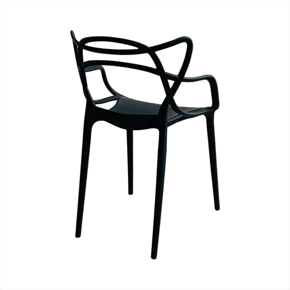 Silla Master En Polipropileno Color Negro img #2