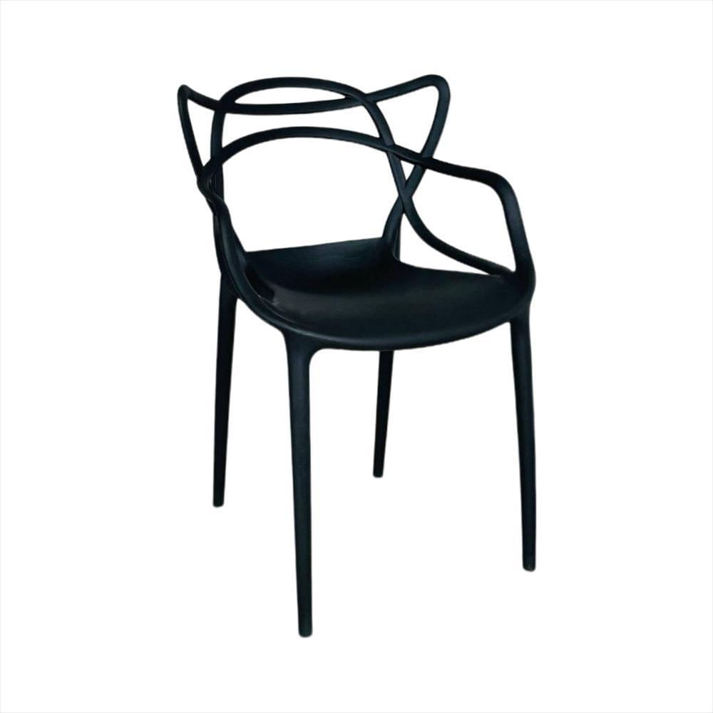 Silla Master En Polipropileno Color Negro img #3
