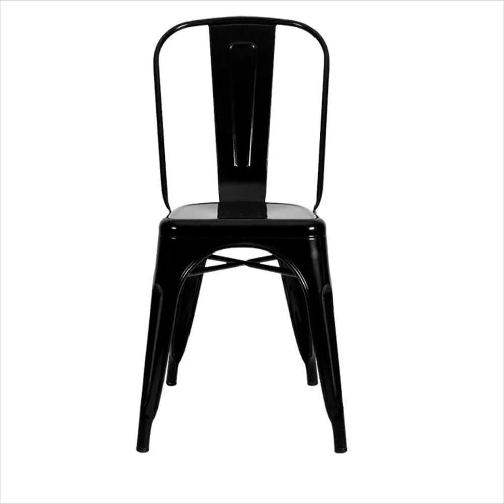 Silla Metálica Tolix Color Negro