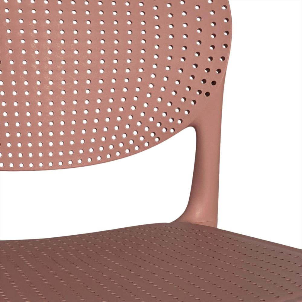 Set X4 Sillas Monza En Polipropileno Color Rosa img #5