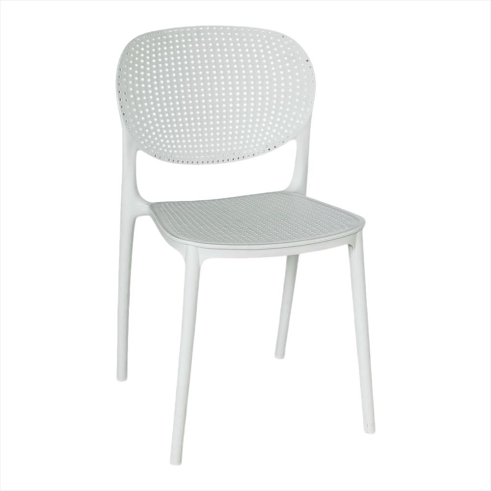 Silla Monza En Polipropileno Color Blanco img #1