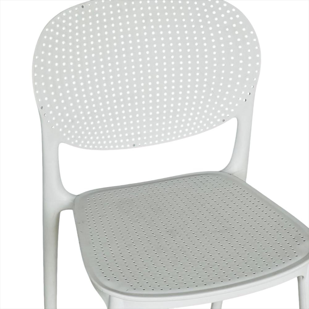 Silla Monza En Polipropileno Color Blanco img #2