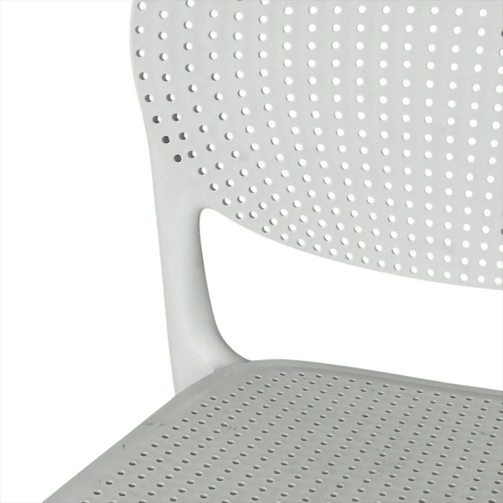 Silla Monza En Polipropileno Color Blanco img #3
