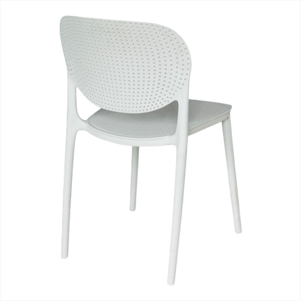Silla Monza En Polipropileno Color Blanco img #4