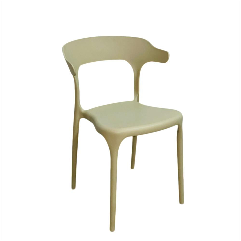 Silla En Polipropileno Genova Color Beige img #1