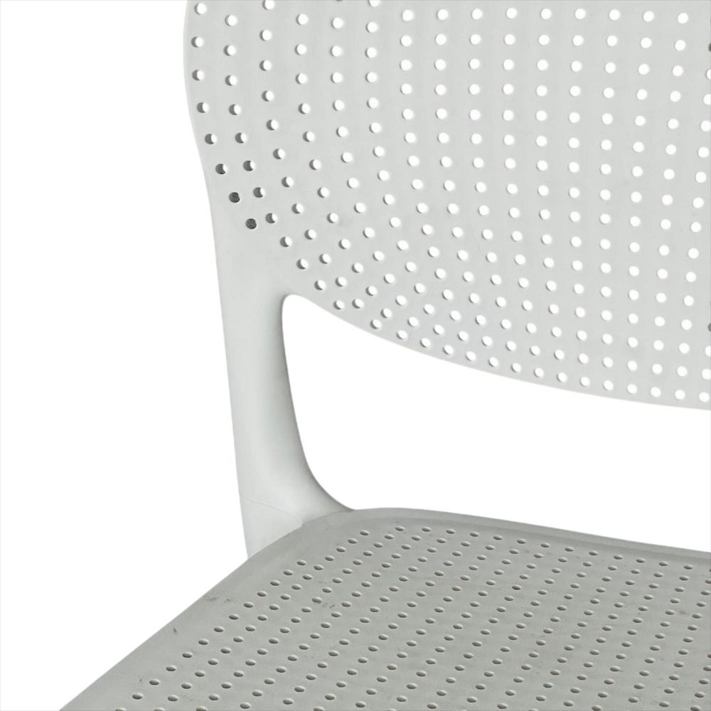 Set X4 Sillas Monza En Polipropileno Color Blanco img #5