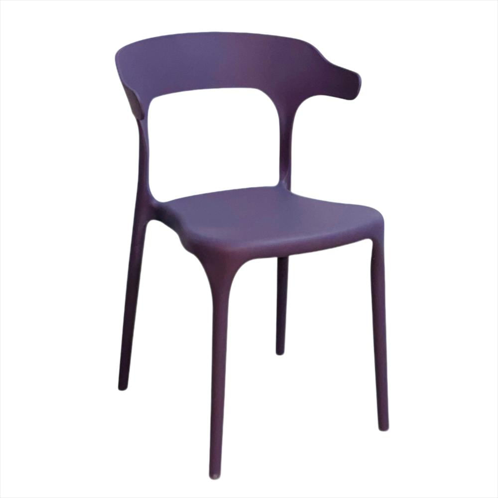Silla En Polipropileno Genova Color Morado img #1