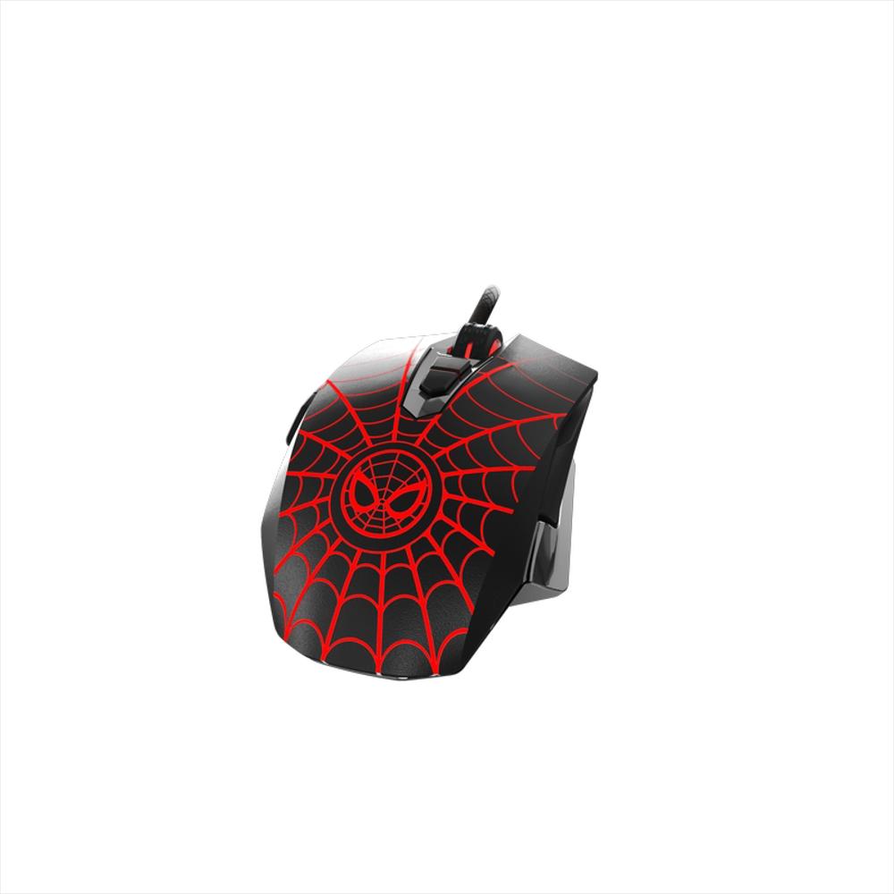 Mouse Óptico De 7 Botones Para Videojuegos Xtm M520sm Xtech Spider Man img #2