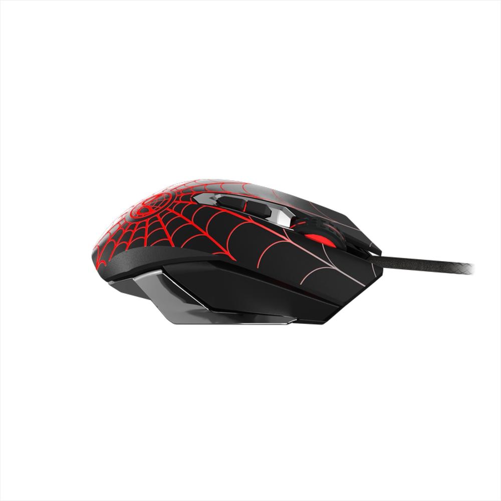 Mouse Óptico De 7 Botones Para Videojuegos Xtm M520sm Xtech Spider Man img #3