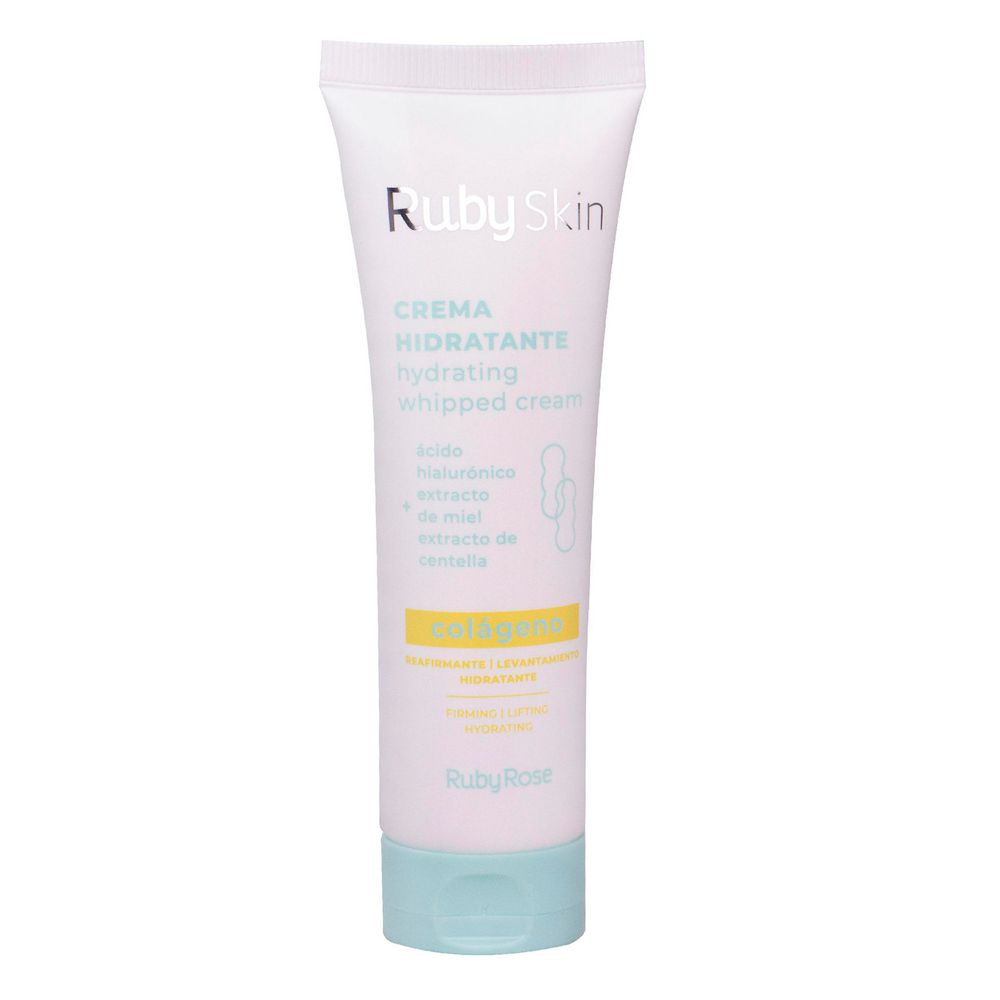 Crema facial RUBY ROSE hidratante con colágeno (50  gr)