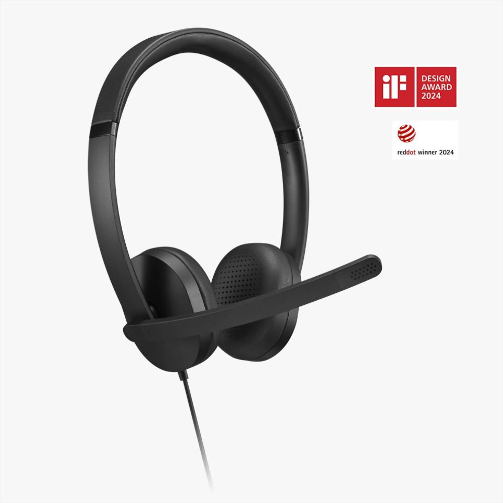 Diadema Lenovo Usb A Wired Stereo Headset Gen 2 img #4