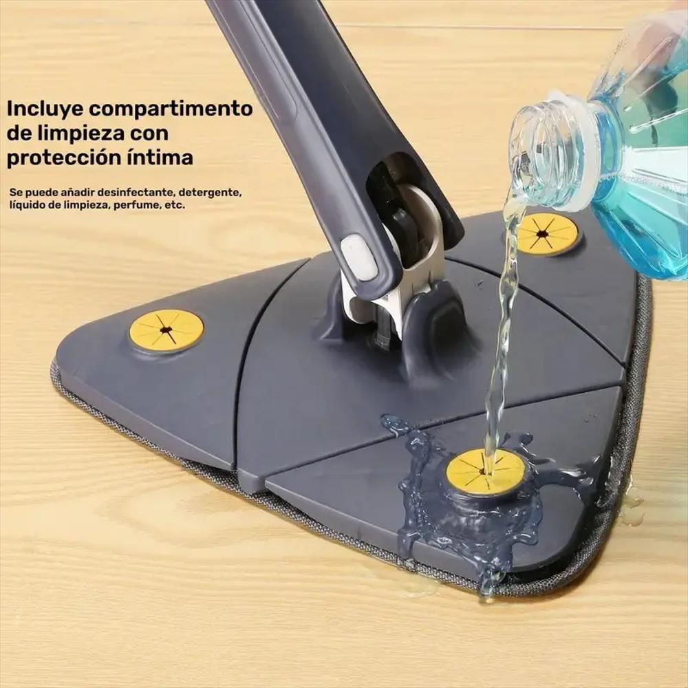 Trapeador Mopa Escurridor Giratorio 360° Auto Escurridor img #4