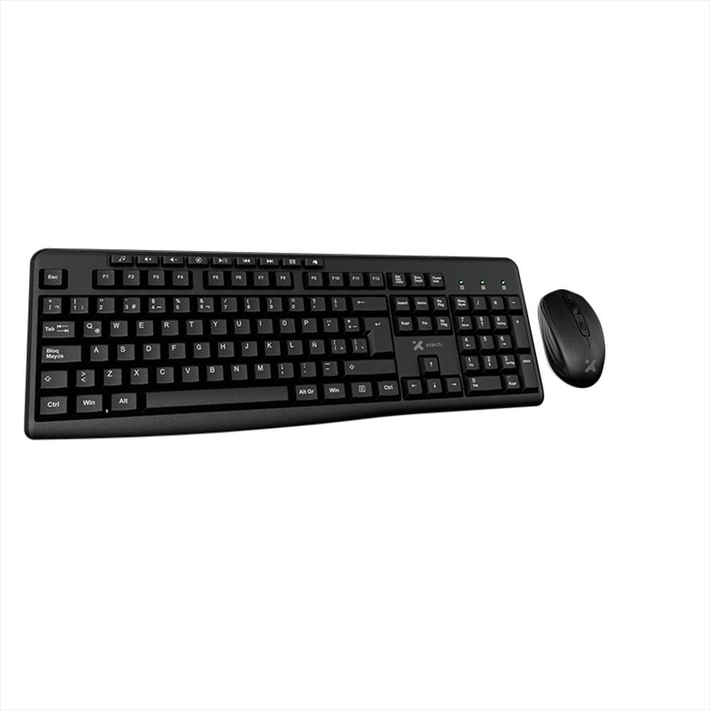 Combo Inalámbrico De Teclado Multimedia En Español Y Mouse Xtk 311S Xtech img #3