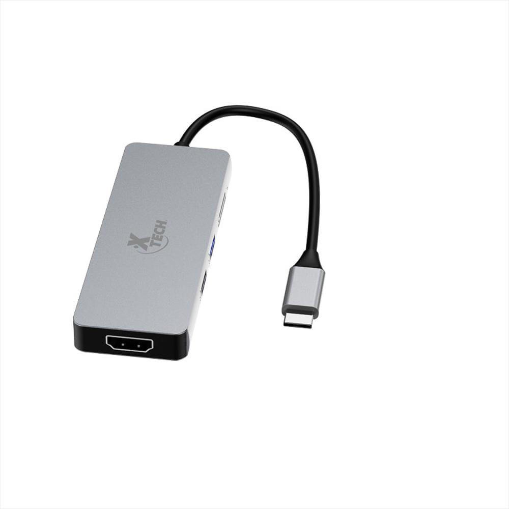 Adaptador Multipuerto 5 En 1 Con Conexión Usb C® Xtc 564 Xtech img #3