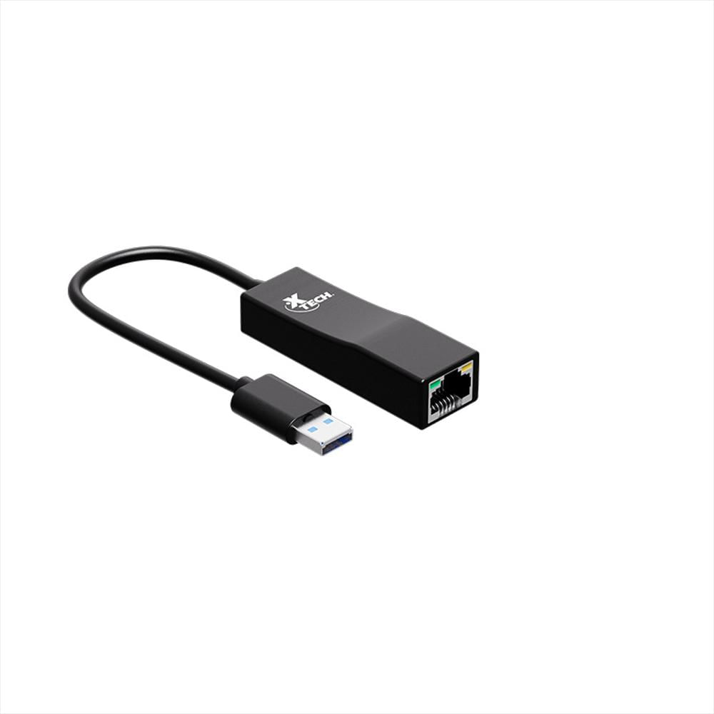 Adaptador De Red Con Conector Usb 3.0 A Rj 45 Xtc 376 Xtech / Negro img #3