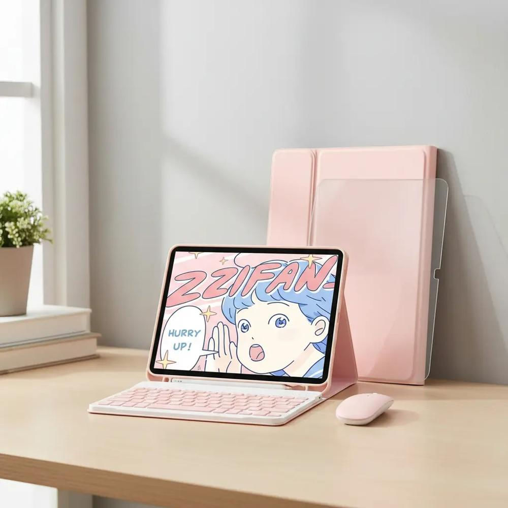 Estuche Teclado Para Lenovo Tab K11 +Mouse+Vidrio+Lapiz img #2
