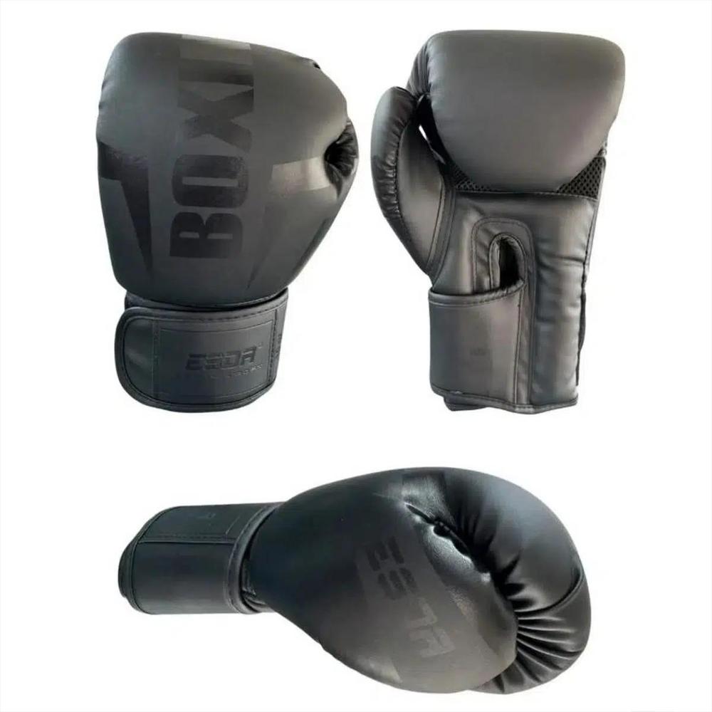 Guantes De Boxeo 14 Onzas Negro E Sport img #1