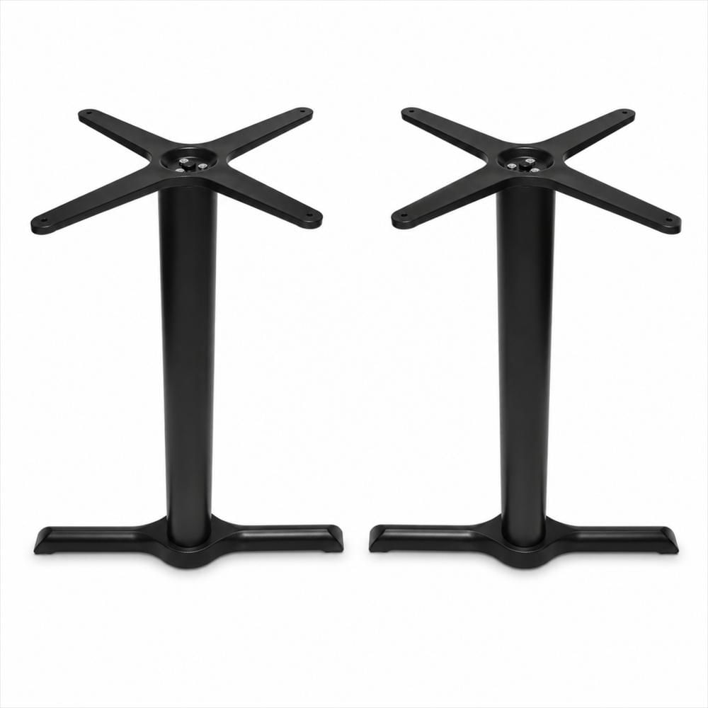 Estructura Metálica Para Mesa Doble Con Apoyo Tipo T img #1