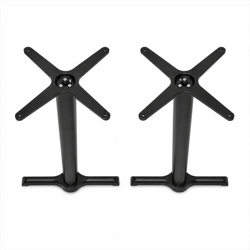 Estructura Metálica Para Mesa Doble Con Apoyo Tipo T img #2
