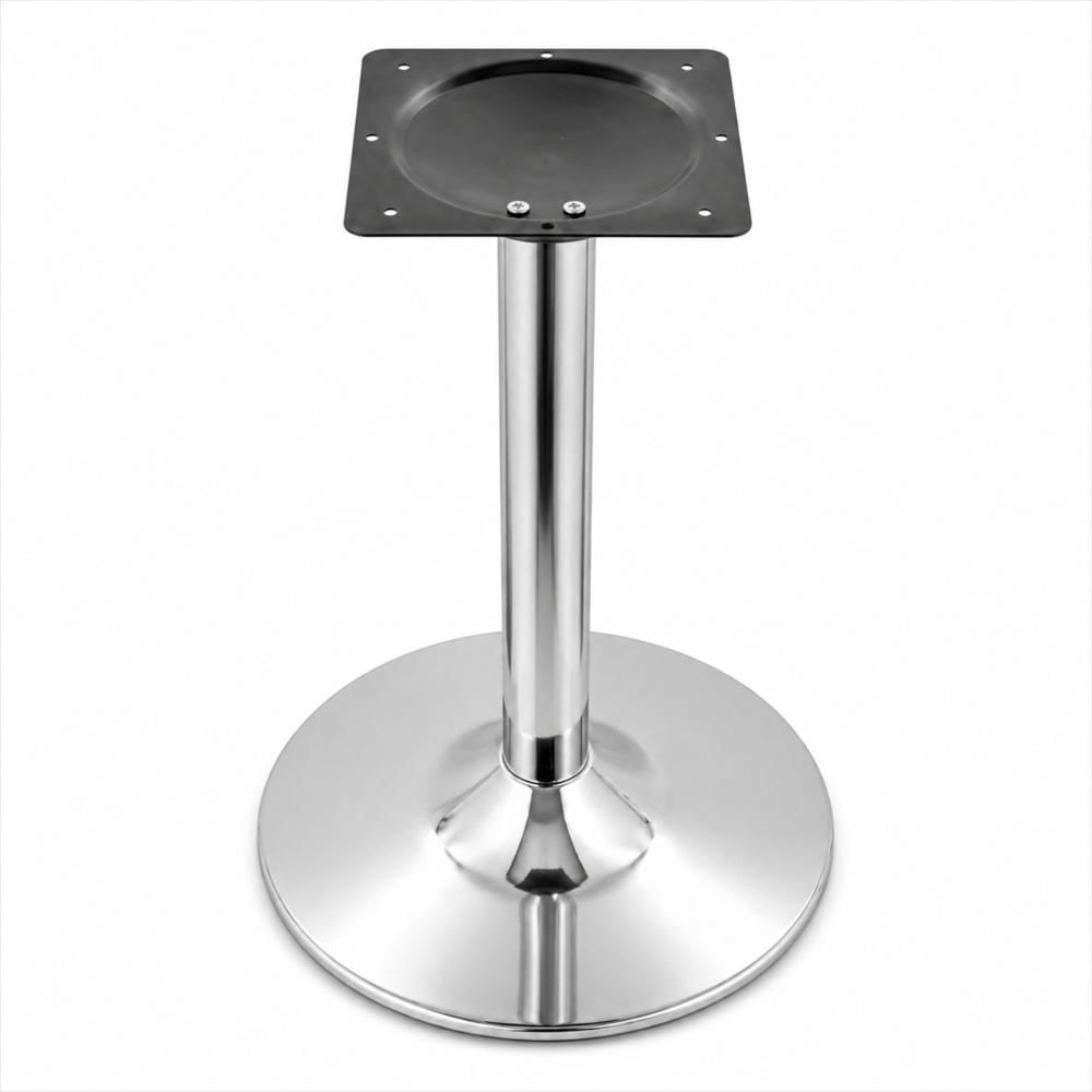Estructura Metálica Para Mesa Soporte Central Cromado img #2