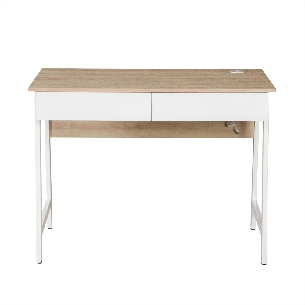 Escritorio Para Computadora De Un Nivel Con Gavetas Y Puertos Usb Xtf Cd206 Xtech / Blanco img #1