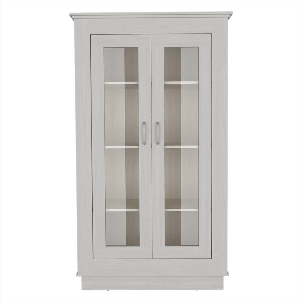 Vitrina Alcamo Niebla 103X180cm Con Cuatro Compartimientos img #1