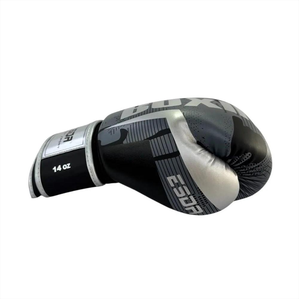 Guantes De Boxeo 14 Onzas Plateado E Sport img #4