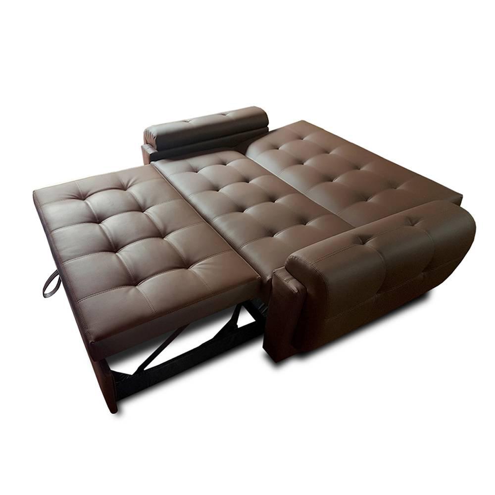 Sofá Cama Vignelli Cafe 185X85cm De 3 Puestos Reclinable Con Apoya Brazos img #3