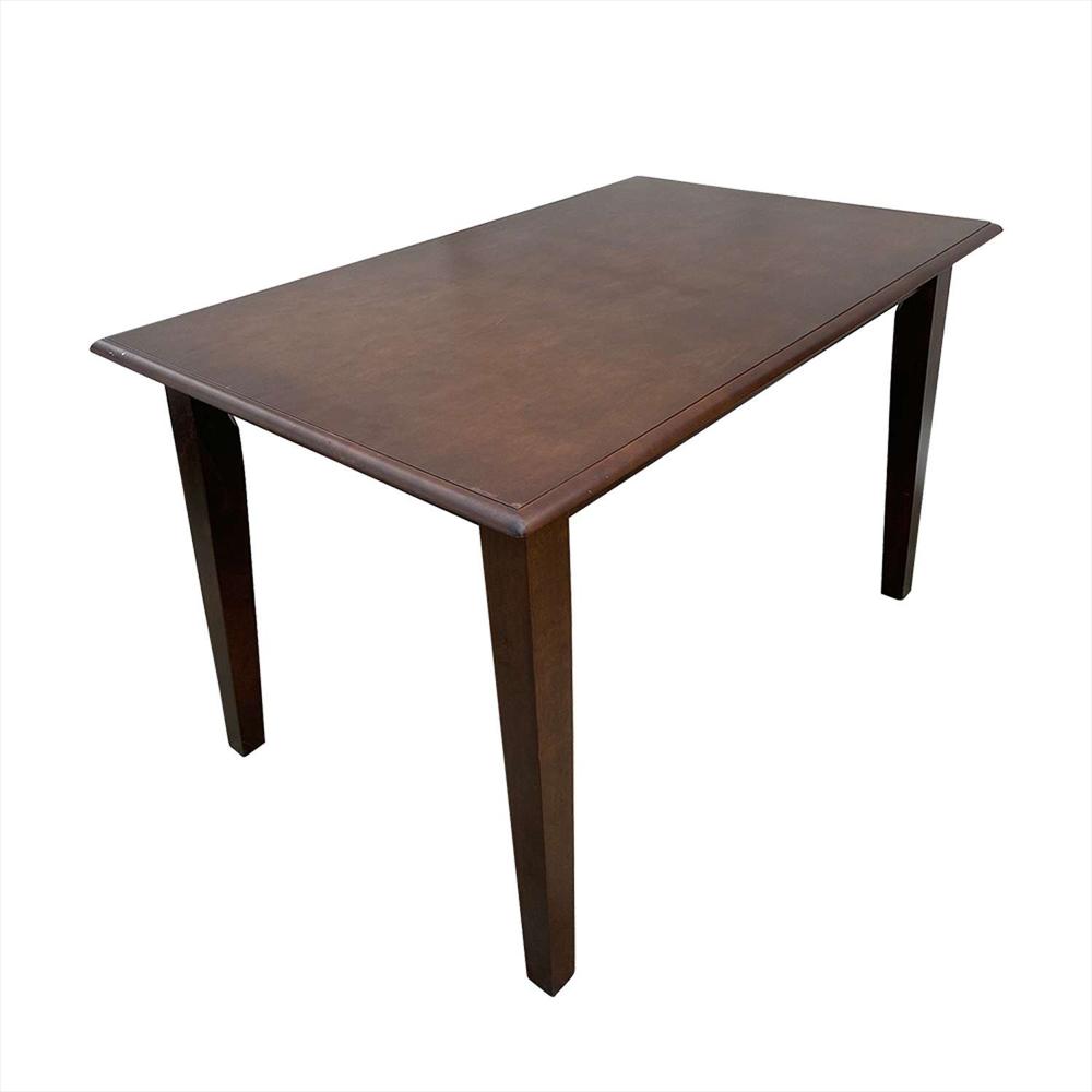 Comedor Glienza Wengue 120X74cm Rectangular De Cuatro Puestos Y Con Cuatro Sillas img #3