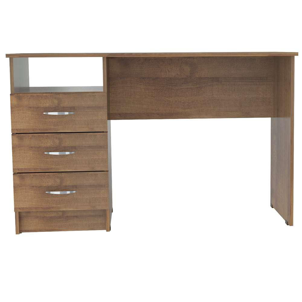 Escritorio Es4103 Amaretto 120X76cm Con Tres Cajones img #1