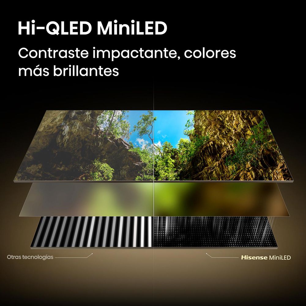 Televisor HISENSE 75 pulgadas ULED Uhd4K Smart TV 75U6ESV img #5