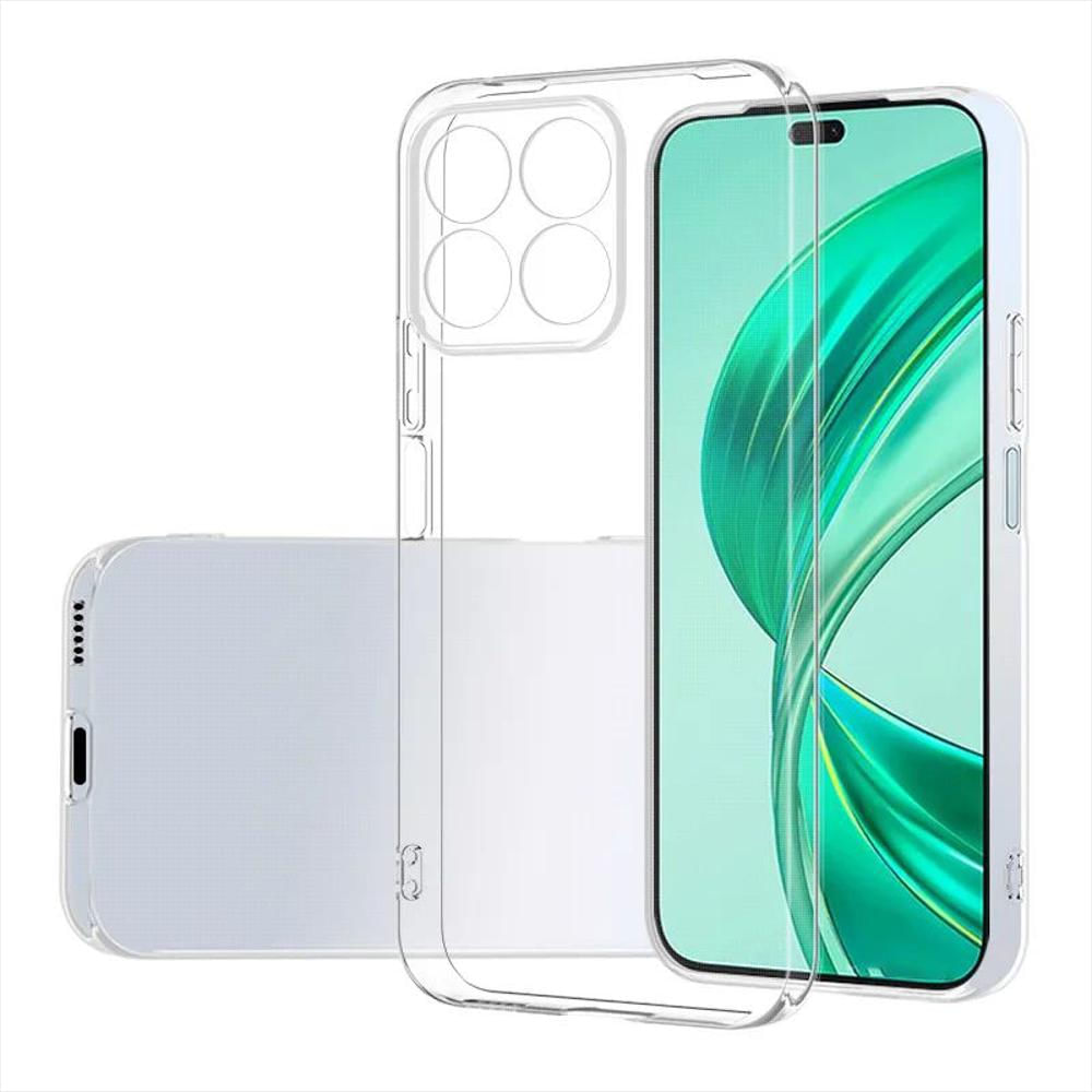 Funda Rígida Transparente Antichoque + Hidrogel Antiespia Para Honor X8b img #2