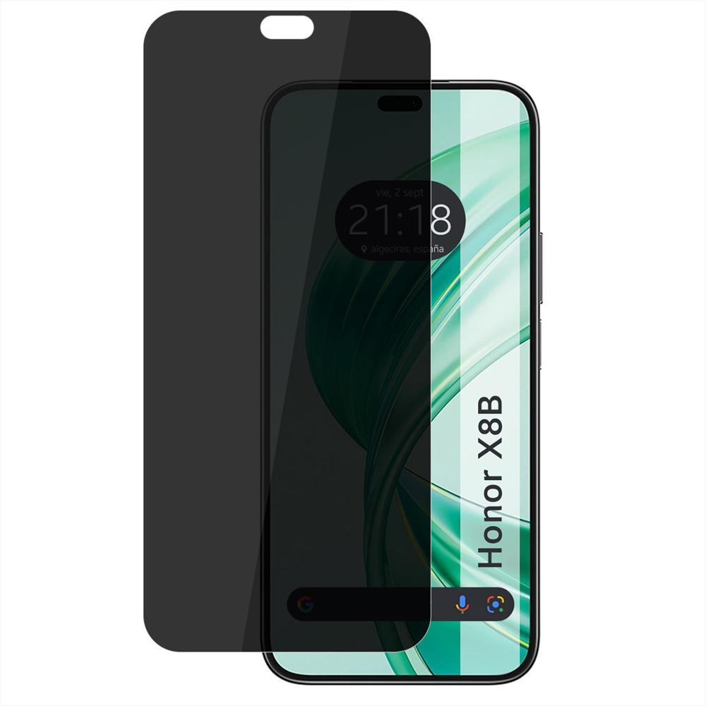 Funda Rígida Transparente Antichoque + Hidrogel Antiespia Para Honor X8b img #3