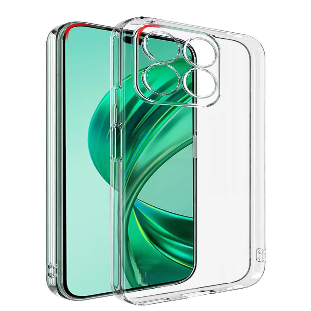 Funda Rígida Transparente Antichoque + Hidrogel Antiespia Para Honor X8b img #4