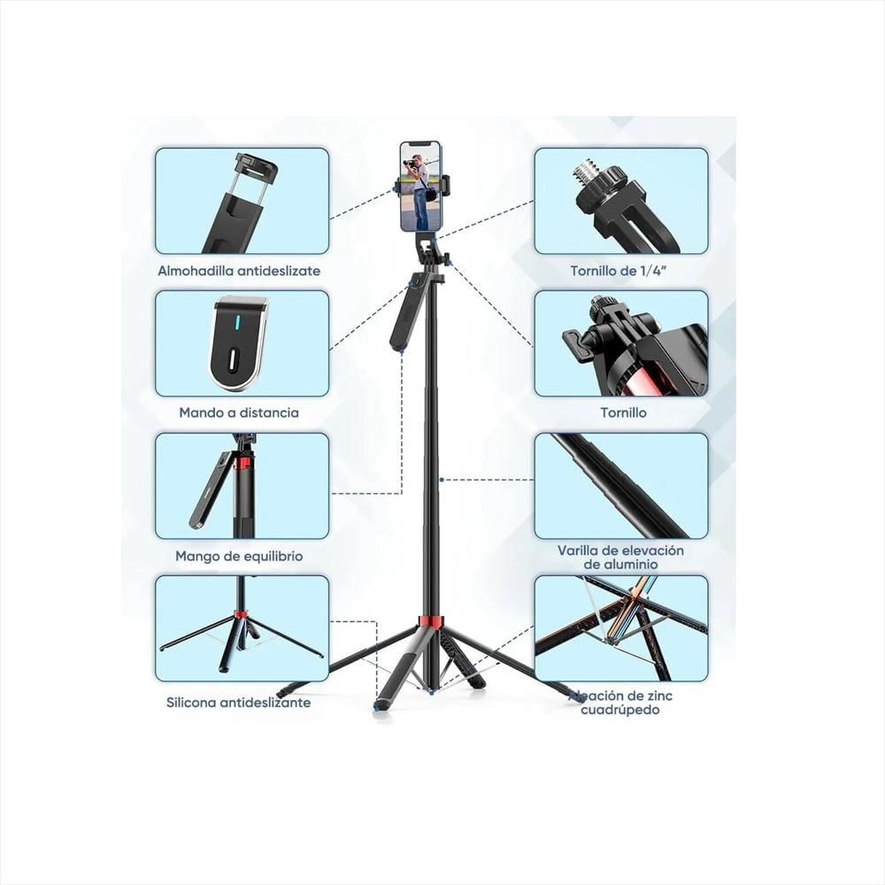 Wep Q185 Cuadripode Bluetooth 1.8M img #5