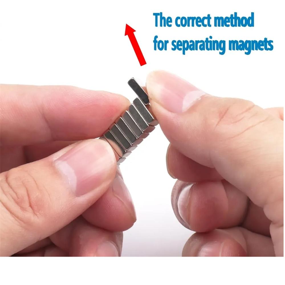 Imanes Neodimio Magnetland Rectangular 9.01X4.52X2.57Mm X 5 Unidades img #3