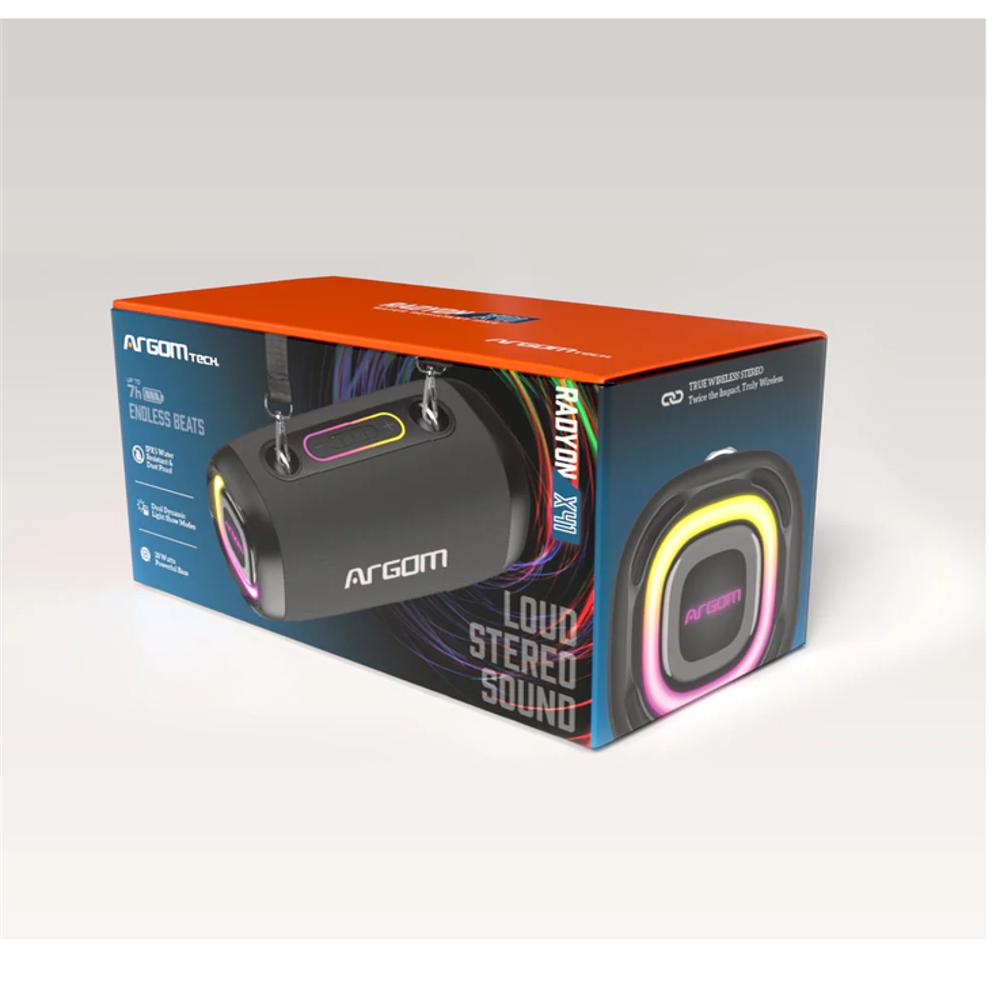 Parlante Bluetooth Argom Radyon X41 Con Luces Led img #5