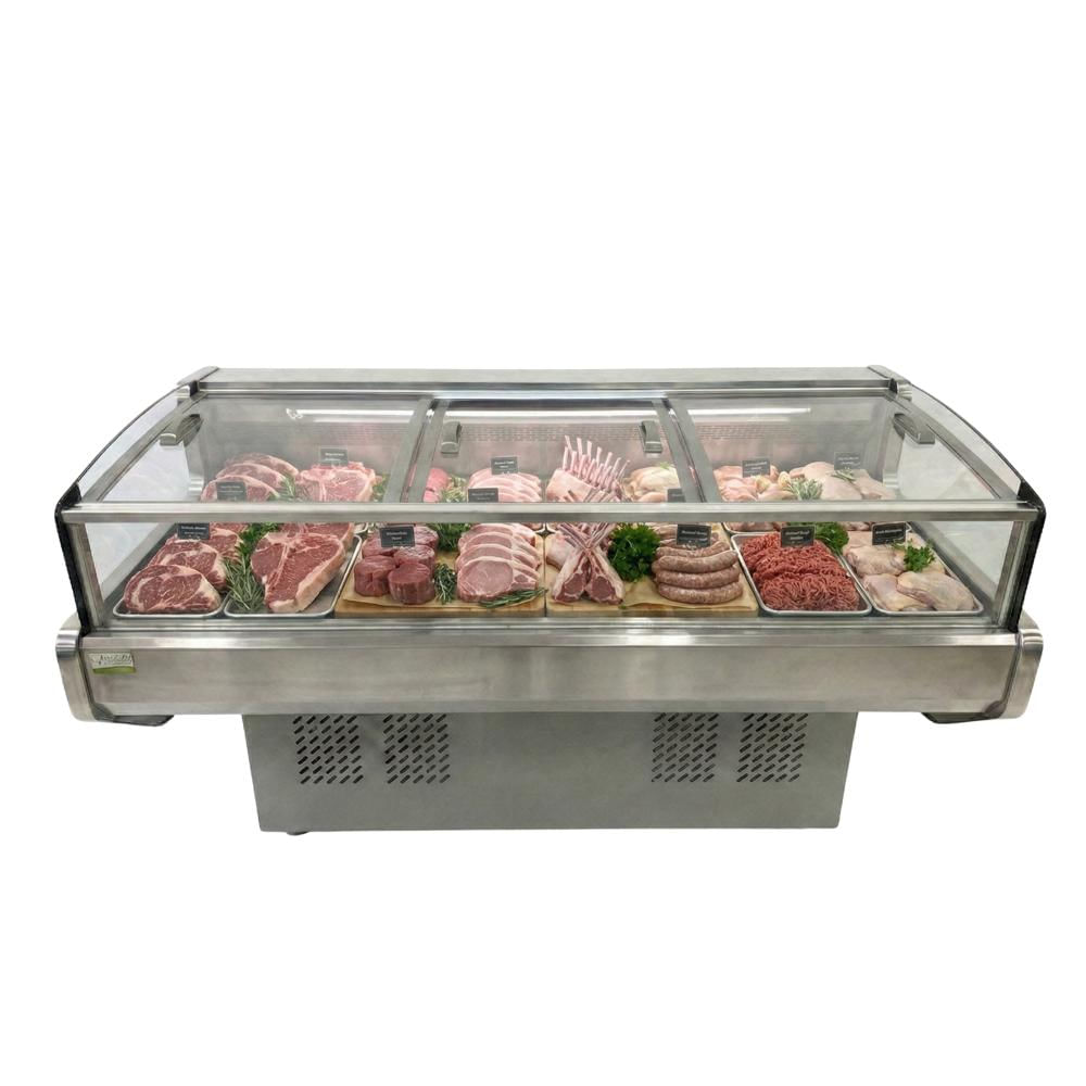 Exhibidor Horizontal Refrigerado Carnes 310L Tipo Isla img #1