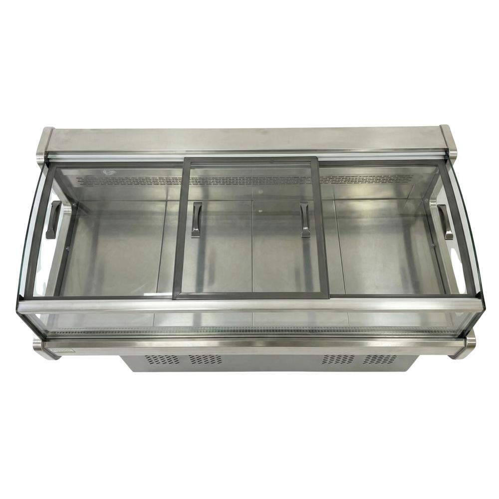Exhibidor Horizontal Refrigerado Carnes 310L Tipo Isla img #3
